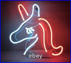 14x14 Unicorn Handmade Vintage Glass Neon Signs Light Free Expedited Shipping