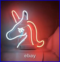 14x14 Unicorn Handmade Vintage Glass Neon Signs Light Free Expedited Shipping
