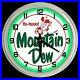 16_Mountain_Dew_Vintage_Yahooo_Sign_Green_Neon_Clock_Man_Cave_Bar_Garage_Mt_01_pne