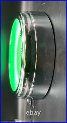 16 Mountain Dew Vintage Yahooo Sign Green Neon Clock Man Cave Bar Garage Mt