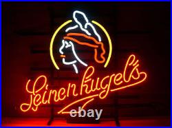 17x14 Red Leinenkvgels Neon Light Sign Vintage Style Bar Room Decor Glass
