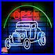 17x14_Vintage_Auto_Car_Garage_Open_Neon_Sign_Light_Lamp_Real_Glass_Windows_Bar_01_kd
