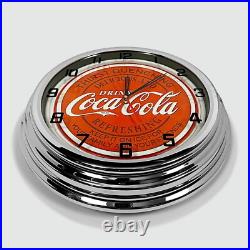 18 Coca-Cola Thirst Quenching Family and Friends Metal Sign Designed White Neon