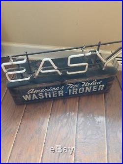 1930's-40's Vintage EASY Washing Machine Neon Sign