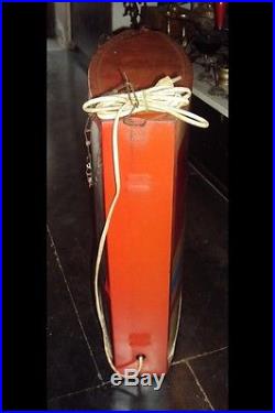 1950s ESSO TIGER LIGHT BOX SIGN VINTAGE OIL GAS NT NEON PORCELAIN SUPER RARE
