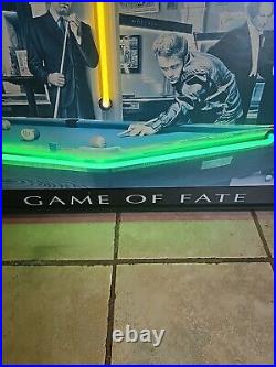 1997 Game Of Fate Print Neon Sign By Chris Consani Light Vintage Rare B&W