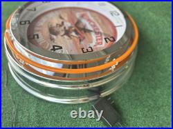 19 WINCHESTER Sign Double Neon Clock Firearms & Ammunition