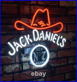 19x15 No. 7 Beer Vintage Style Neon Sign Bar Decor Wall Real Glass Neon Light