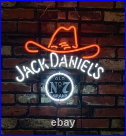 19x15 No. 7 Beer Vintage Style Neon Sign Bar Decor Wall Real Glass Neon Light