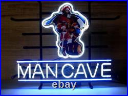 20x16 Man Cave Captain Morgan Neon Sign Light Lamp Garage Vintage Wall Glass
