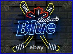 24 Labatt Blue Hockey Sticks Open Neon Sign Vintage Style For Bar Garage Wall 24 Labatt Blue Hockey Sticks Open Neon Sign Vintage Style For Bar Garage Wall