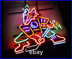 24x20 Fox Hockey Artwork Hand-bent Bar Decor Neon Sign Vintage Style 24x20 Fox Hockey Artwork Hand-bent Bar Decor Neon Sign Vintage Style
