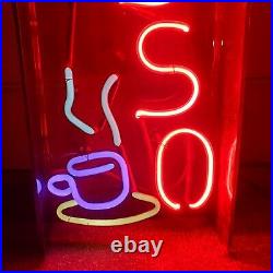 52 Tall Expresso Coffee Cafe Restaurant Bar Vintage Neon Lighted Sign Allanson