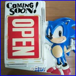 90's Sega Sonic Neon signs Coming soon Open US Vintage Collector Item game rare