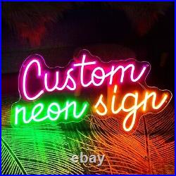 ABITA Neon Font Vintage Room Bar Custom Neon Sign Light 19