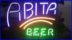 Abita Beer Neon Light Sign Beer Bar Home Room Pub Club Vintage Bottle Sign Gift