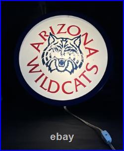 Arizona Wildcats Neon Light Sign Vintage College University Sports Works Great