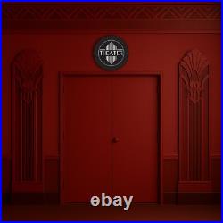 Art Deco Vintage Style Lighted Home Theater Entrance Sign Man Cave Cinema Neon
