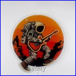 Astronaut Neon Sign 24x24 Light Man Cave Vintage UV Printed Room Wall Decor