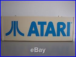 Atari Display Sign Vintage Eighties 2600 Jaguar ST Rare Collectible Lynx 7800