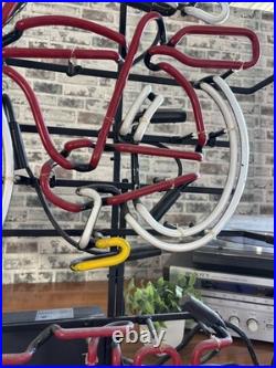 Authentic Vintage Enhance? Brewery Fat Tire Beer Neon Sign c1993 Glass Tubing