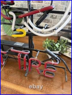 Authentic Vintage Enhance? Brewery Fat Tire Beer Neon Sign c1993 Glass Tubing