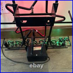 Awesome Vintage Heineken Old School Light Up Neon Sign 20Lx8Wx18H Tested&Working
