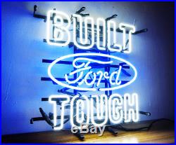 BUILT TOUCH Ford Boutique Vintage Neon Sign Porcelain Decor Gift Beer Custom