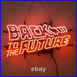 Back To The Future Vintage Neon Sign Light Beer Bar Glass Wall Decor 24x18