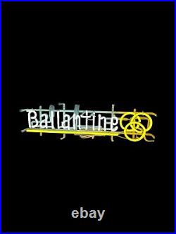 Ballantine Neon Sign Light Vintage Beer Vintage Advertising 3Ring Breweriana