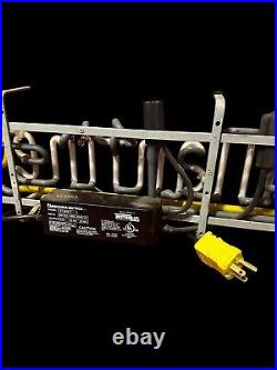 Ballantine Neon Sign Light Vintage Beer Vintage Advertising 3Ring Breweriana