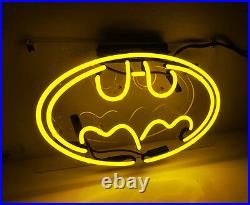 Batman Custom Vintage Pub Beer Artwork Neon Signs Boutique Decor