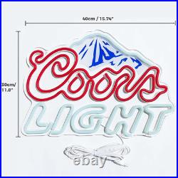 Beer Neon Sign LED Neon Beer Bar Signs for Man Cave Decor Beer Logo Sign with Mo