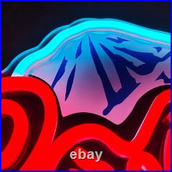 Beer Neon Sign LED Neon Beer Bar Signs for Man Cave Decor Beer Logo Sign with Mo