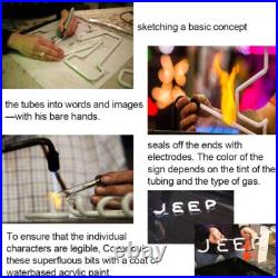 Beer White Vintage Style Neon Sign Light Bar Shop Wall Window 24x20