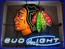 Blackhawks Hockey BVD Light Vintage Neon Sign Gift Decor Cave Acrylic Printed