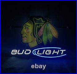 Blackhawks Hockey BVD Light Vintage Neon Sign Gift Decor Cave Acrylic Printed