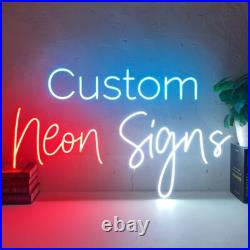 Blue Live Nude Gift 24X20 Neon Signs Gift Artwork Wall Vintage Bar Sign Decor