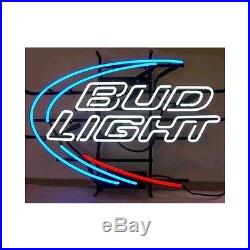 Bud Light Neon Sign Lights Beer Bar Budweiser New Man Cave Pub Vintage Anheuser