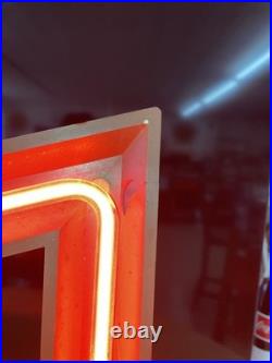 Budweiser Bow tie Neon Sign Vintage Slight Damage