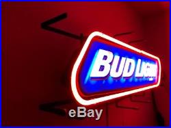 Budweiser Bud Light Vintage Neon Sign 1998