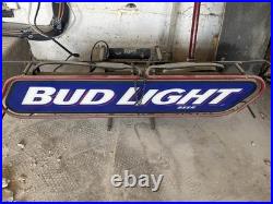 Budweiser neon sign vintage beer