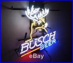 Busch Beer Bar Bud Led Vintage Neon Sign Light Home Wall Open Display Poster
