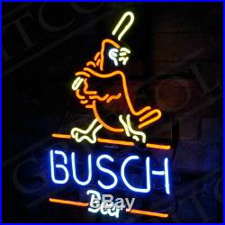 Busch Sport Custom Decor Neon Sign Store Beer Artwork Gift Pub Vintage Boutique