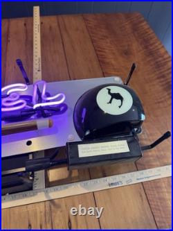Camel Cigarettes Neon Sign Light Purple Working Vintage Tobacco Advertising