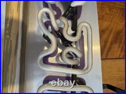 Camel Cigarettes Neon Sign Light Purple Working Vintage Tobacco Advertising