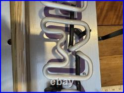 Camel Cigarettes Neon Sign Light Purple Working Vintage Tobacco Advertising