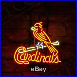 Cardinals Sign Sports Team Vintage Beer Decor Artwork Boutique Gift Neon Sign