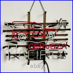 Cerveza Pacifico Vintage Neon Sign Light Lamp Bar Club Glass Wall Decor 24x20