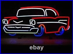 Classic Car Vintage Auto Vehicle Automobile 24x14 Neon Light Sign Lamp Decor